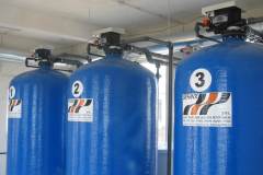 Ammonium removal system for a meat processor