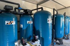 Iron- and manganese removal, and multimedia filter for a municipality in Arges county