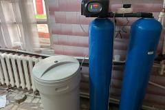 Water softener in a village in Suceava County