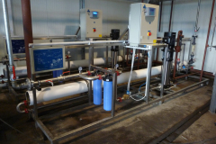 Reverse osmosis system for a copper wire manufacturer